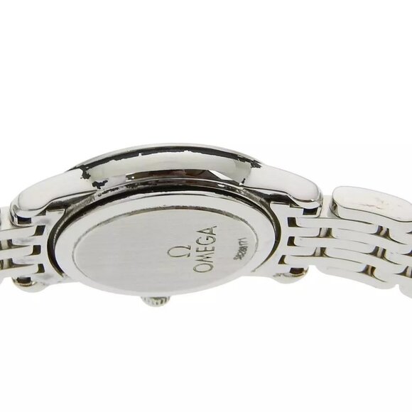 OMEGA De ville Watches SilverDial Stainless Steel Quartz Analog
